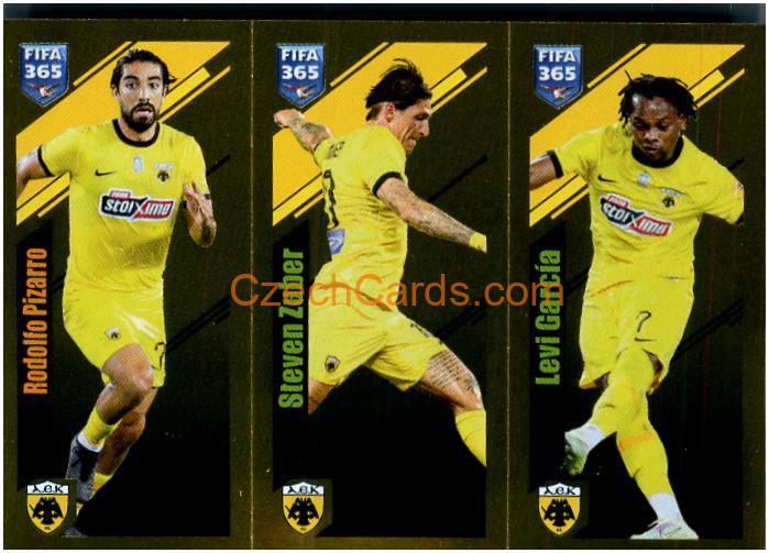 Pizarro / Zuber / García 2024 Panini Fifa 365 sticker foil #273