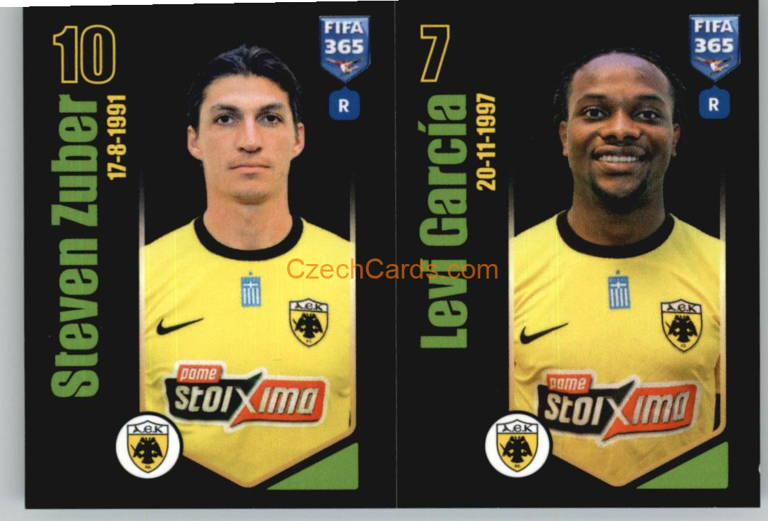 Steven Zuber / Levi García 2024 Panini Fifa 365 sticker #274