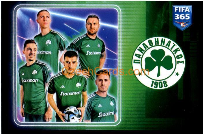 Club Identity - Panathinaikos 2024 Panini Fifa 365 sticker #276