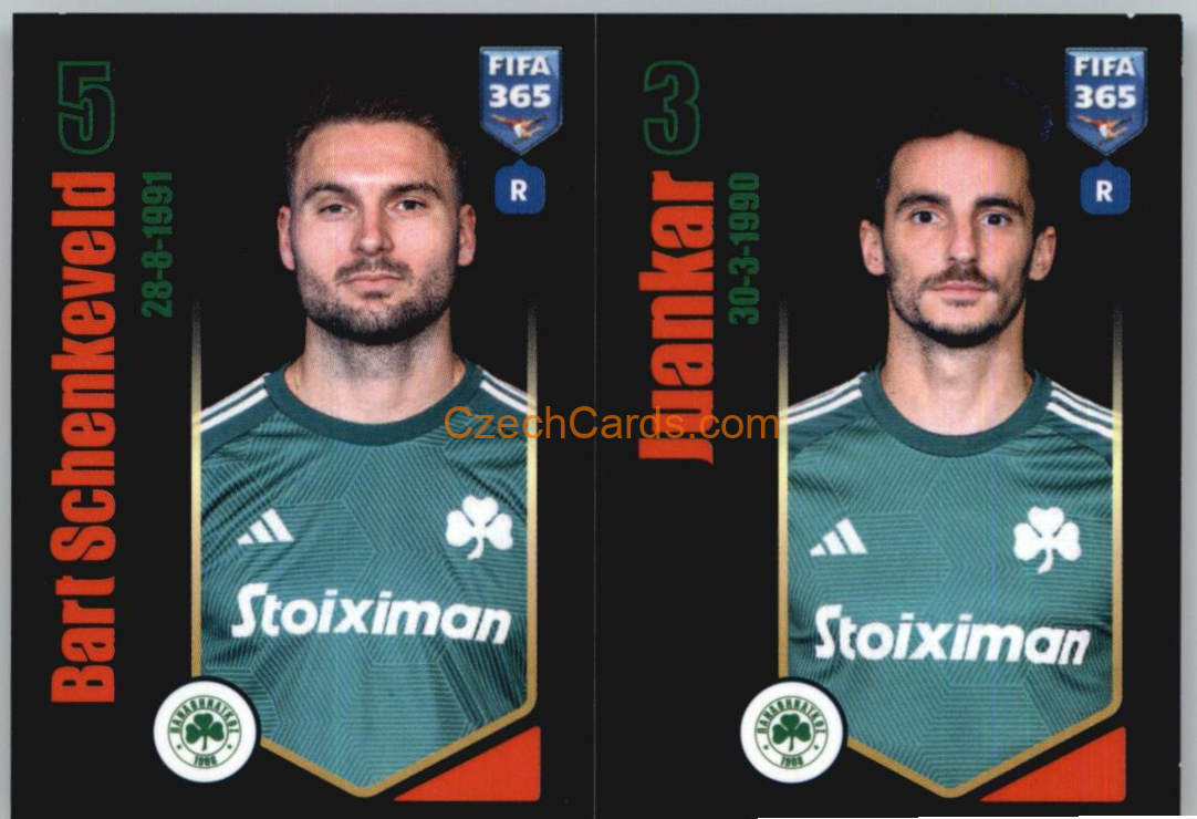 Bart Schenkeveld / Juankar 2024 Panini Fifa 365 sticker #281