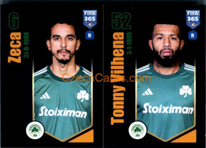 Zeca / Tonny Vilhena 2024 Panini Fifa 365 sticker #284