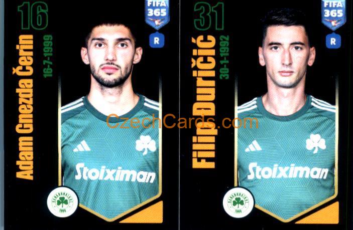 Adam Gnezda Čerin / Filip Đuričić 2024 Panini Fifa 365 sticker #286