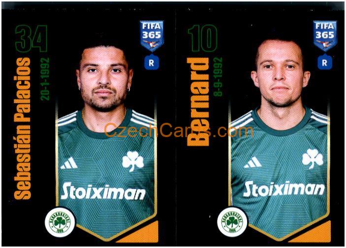 Sebastián Palacios / Bernard 2024 Panini Fifa 365 sticker #288