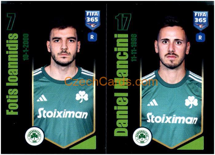 Fotis Ionnidis / Daniel Mancini 2024 Panini Fifa 365 sticker #290