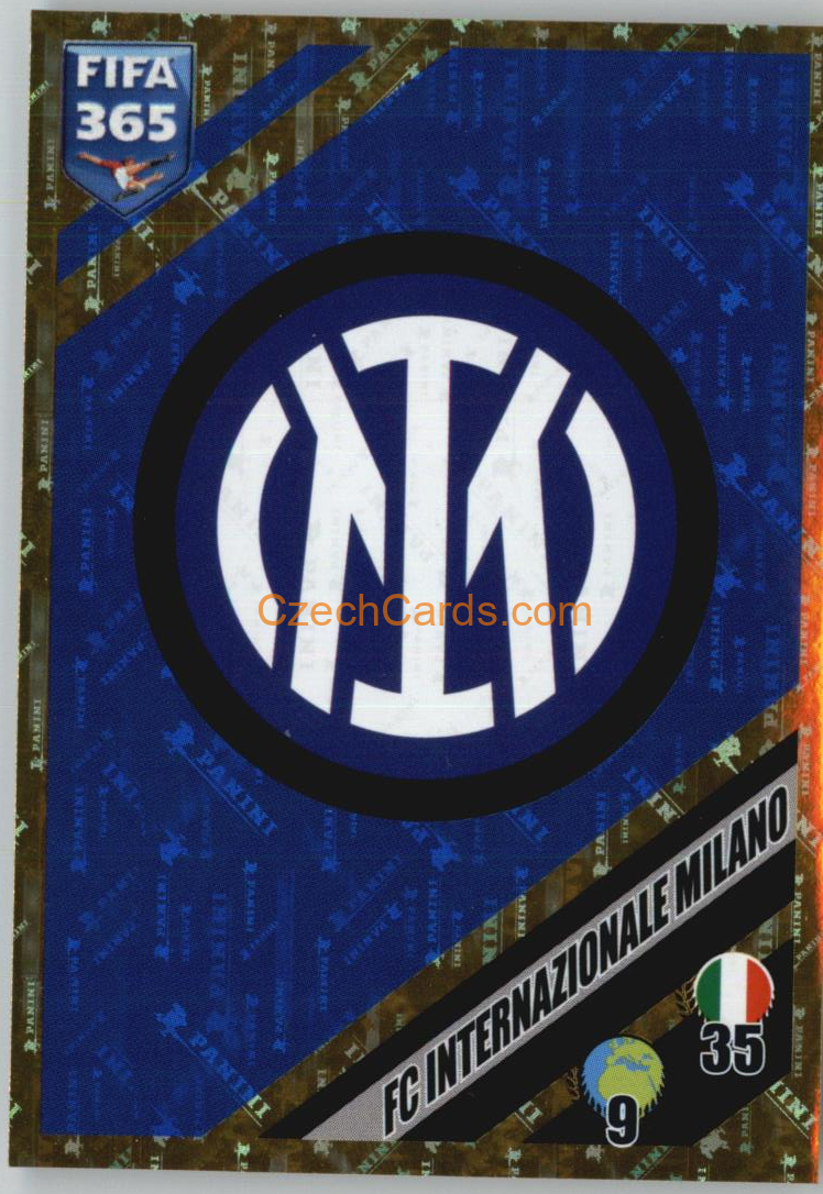 Logo - Inter 2024 Panini Fifa 365 sticker holo #301