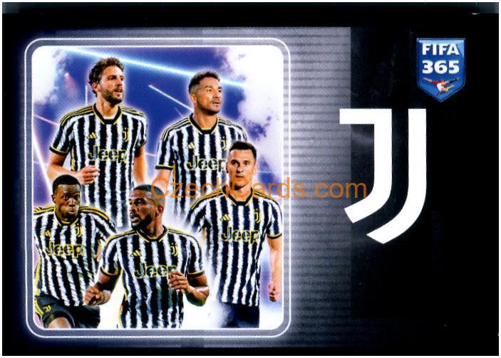 Club Identity - Juventus 2024 Panini Fifa 365 sticker #308