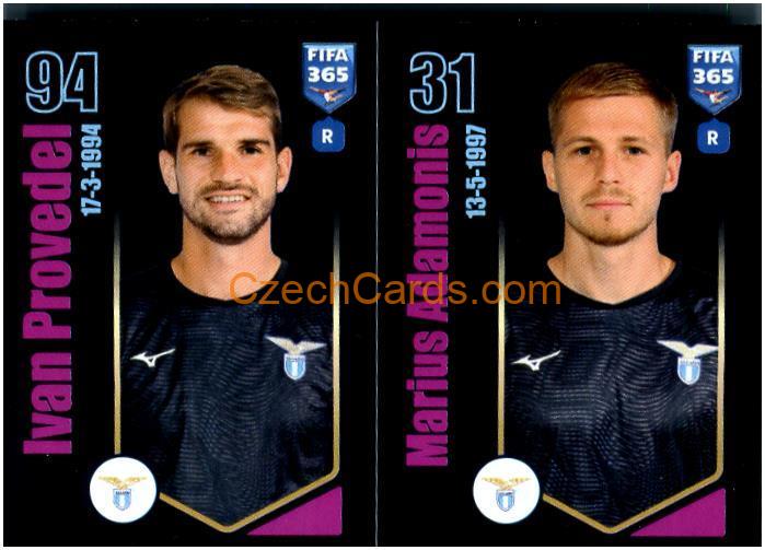 Ivan Provedel / Marius Adamonis 2024 Panini Fifa 365 sticker #326