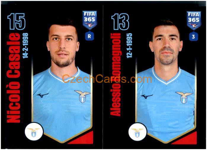 Nicolò Casale / Alessio Romagnoli 2024 Panini Fifa 365 sticker #328