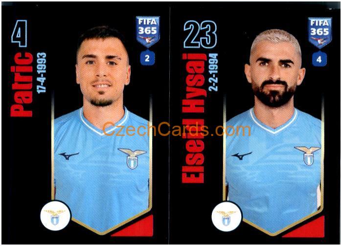 Petric / Elseid Hysaj 2024 Panini Fifa 365 sticker #329