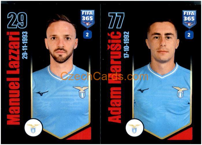 Manuel Lazzari / Adam Marušić 2024 Panini Fifa 365 sticker #330