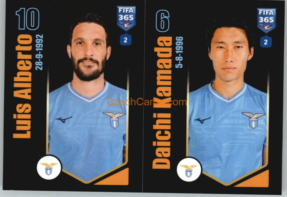 Luis Alberto / Daichi Kamada 2024 Panini Fifa 365 sticker #335
