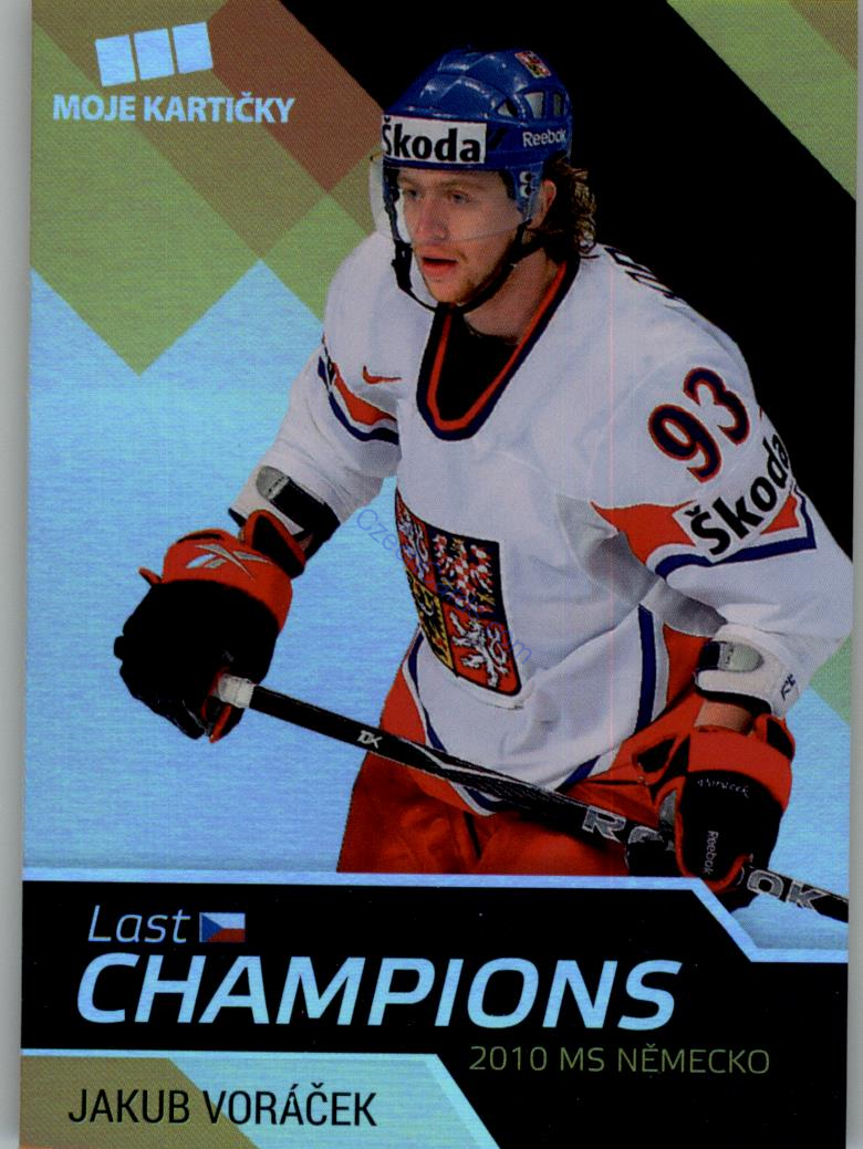 Jakub Voráček MK Cards 2018 Last Chamions #LCH5