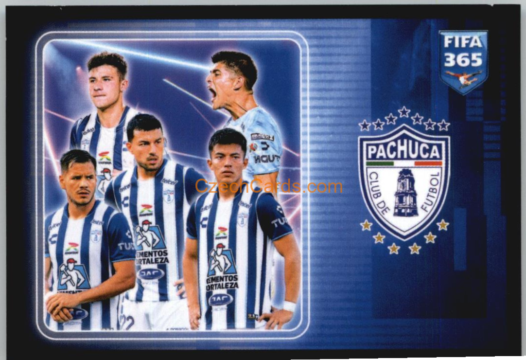 Club Identity - Pachuca 2024 Panini Fifa 365 sticker #356