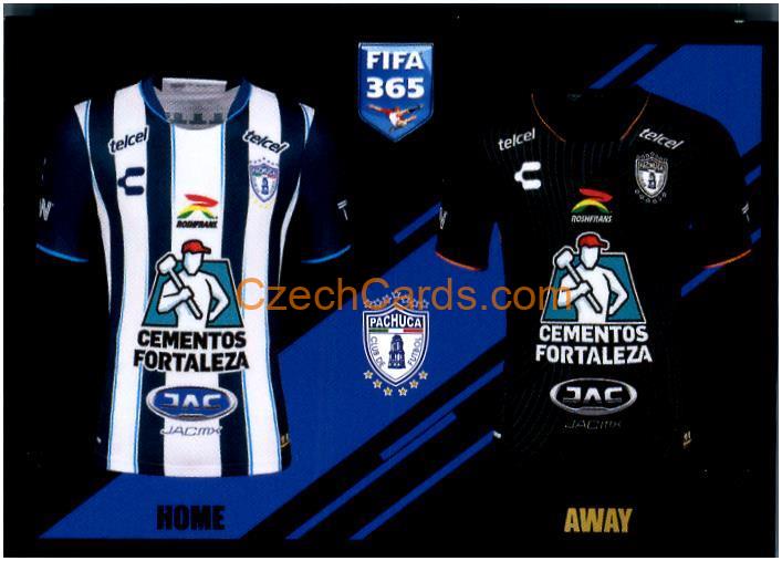 Jerseys - Pachuca 2024 Panini Fifa 365 sticker #357