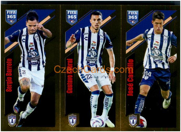Barreto / Cabral / Castillo 2024 Panini Fifa 365 sticker foil #359