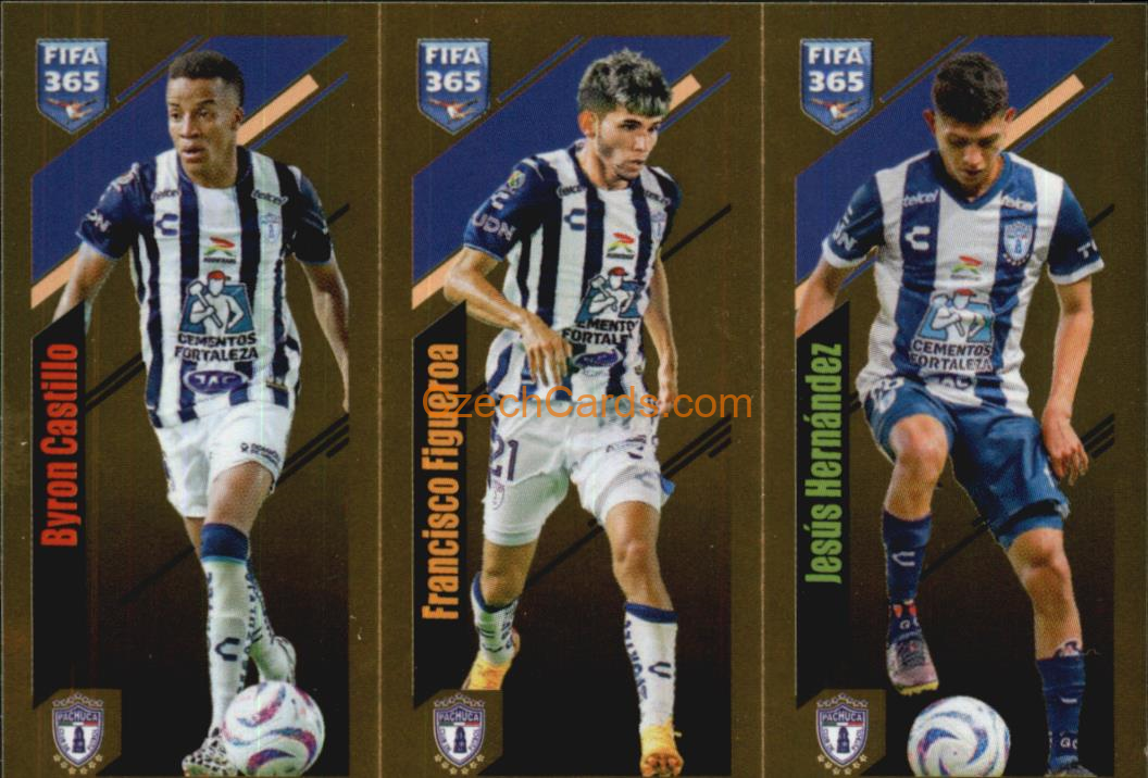 Castillo / Figueroa / Hernandez 2024 Panini Fifa 365 sticker foil #363