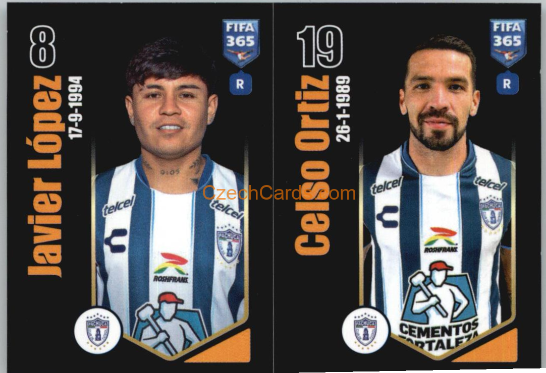 Javier Lopez / Celso Ortiz 2024 Panini Fifa 365 sticker #367