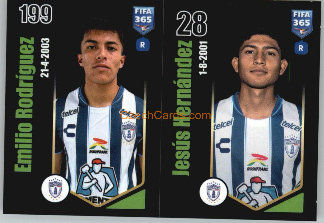 Emilio Rodriguez / Jesus Hernandez 2024 Panini Fifa 365 sticker #368