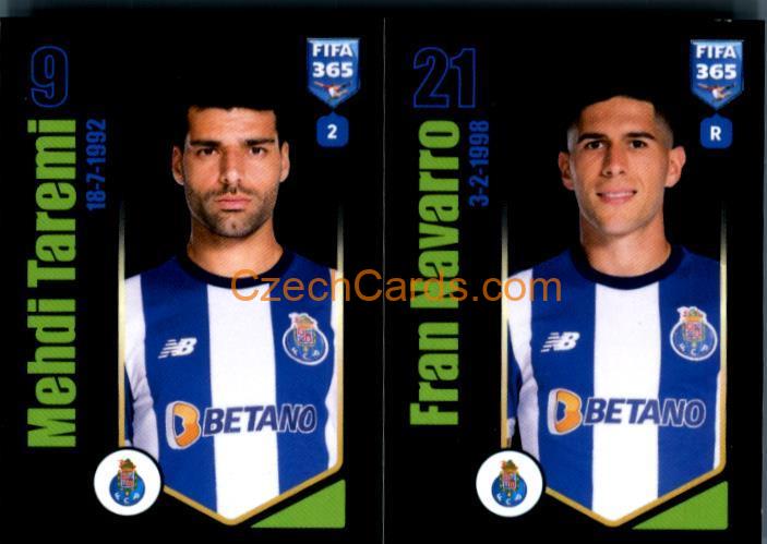 Mehdi Taremi / Fran Navarro 2024 Panini Fifa 365 sticker #387