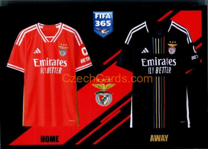 Jerseys - Benfica 2024 Panini Fifa 365 sticker #389