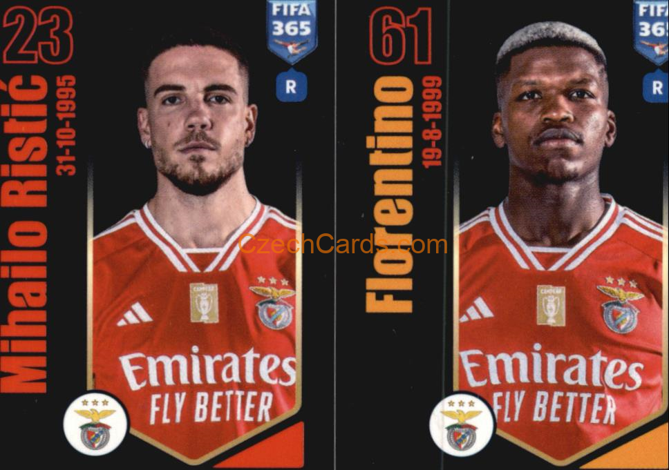 Mihailo Ristić / Florentino 2024 Panini Fifa 365 sticker #396