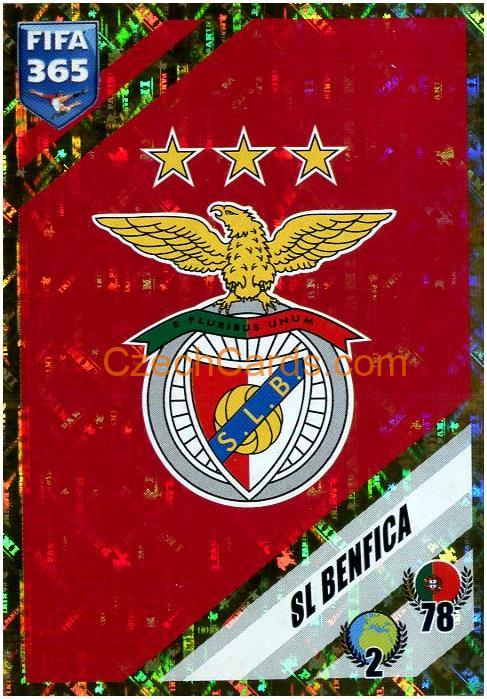 Logo - Benfica 2024 Panini Fifa 365 sticker holo #397