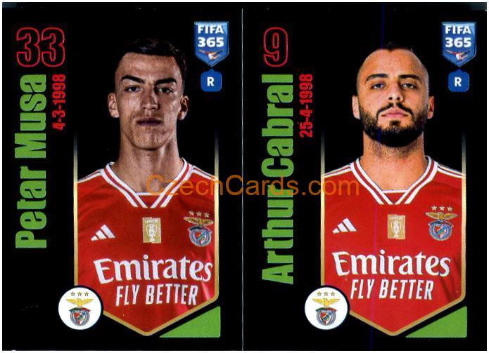 Petar Musa / Arthur Cabral 2024 Panini Fifa 365 sticker #403