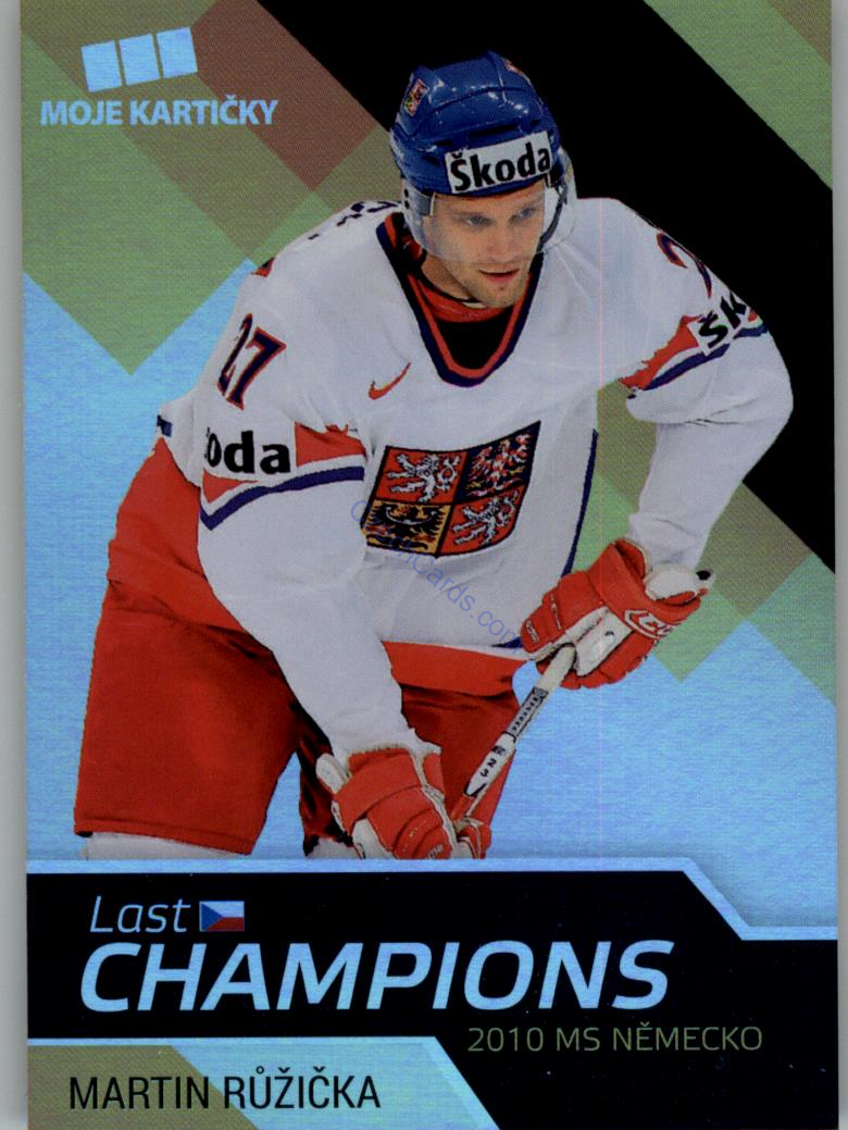 Martin Rúžička MK Cards 2018 Last Chamions #LCH12