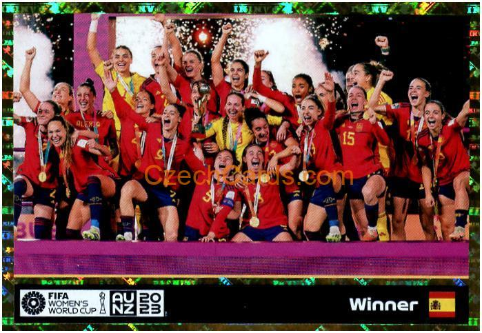 Spain FIFA Women's World Cup 2023 Winner 2024 Panini Fifa 365 sticker #421