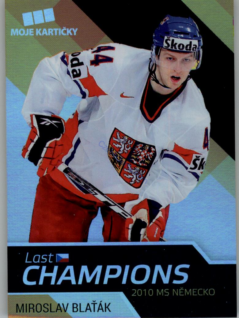Miroslav Blaťák MK Cards 2018 Last Chamions #LCH15