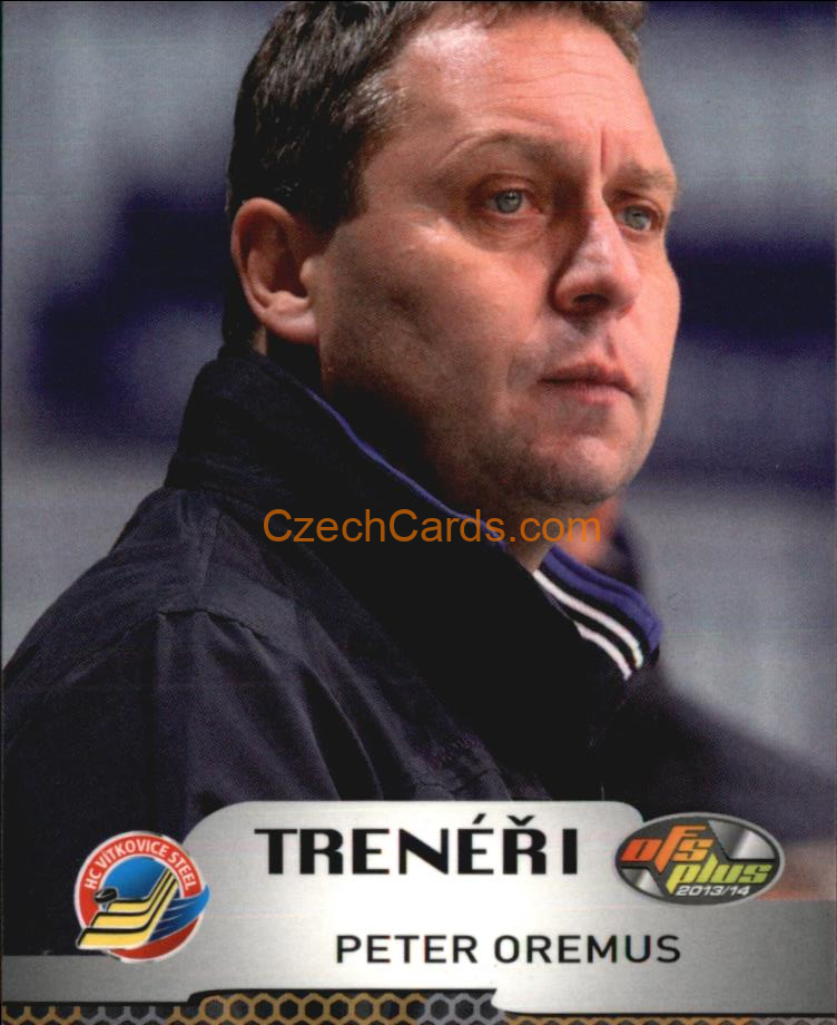 Peter Oremus OFS 2013/14 Treneri #T33