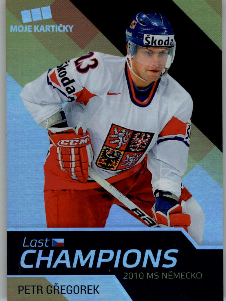 Petr Gřegořek MK Cards 2018 Last Chamions #LCH19