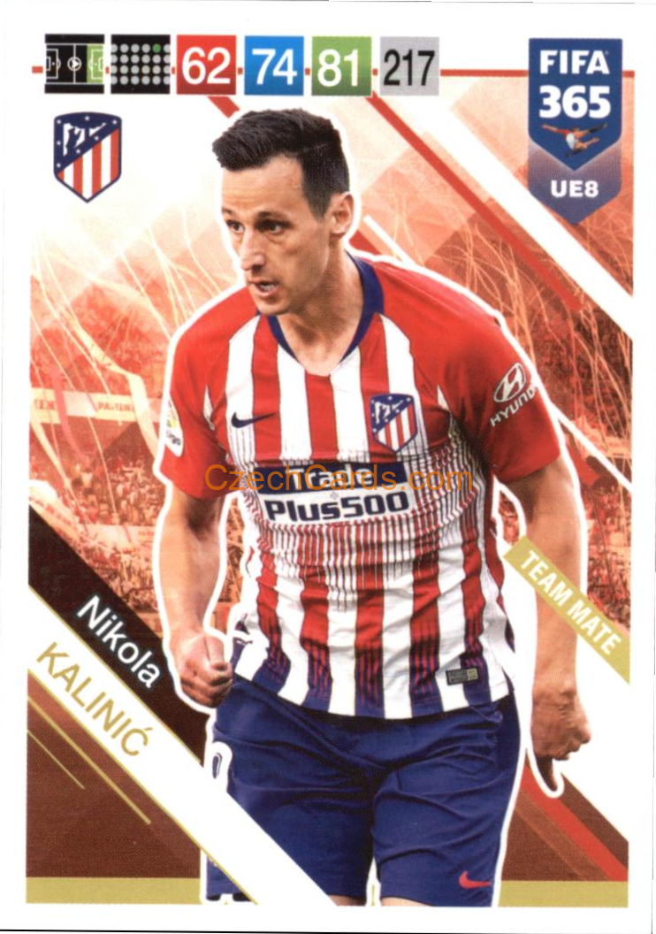 Nikola Kalinić 2019 Panini FIFA 365 Adrenalyn XL Update #UE8