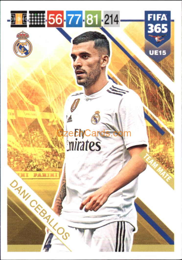 Dani Ceballos 2019 Panini FIFA 365 Adrenalyn XL Update #UE15