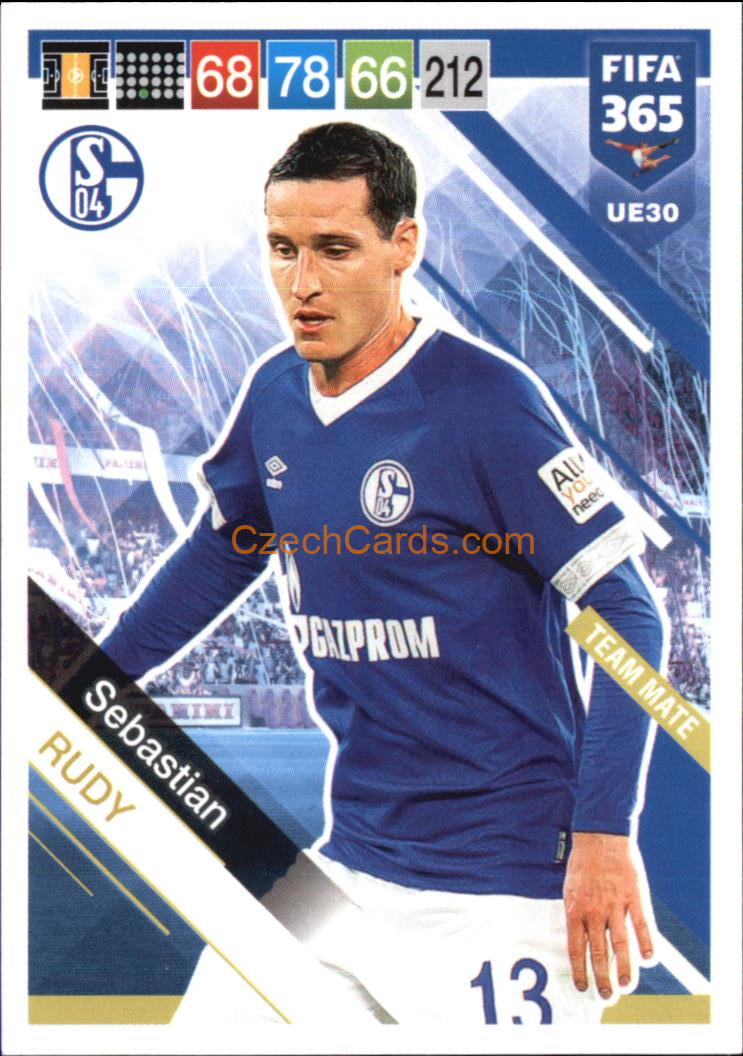 Sebastian Rudy 2019 Panini FIFA 365 Adrenalyn XL Update #UE30