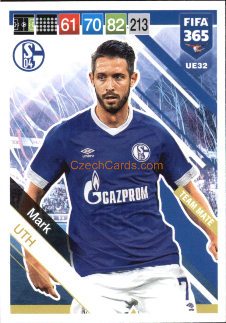 Mark Uth 2019 Panini FIFA 365 Adrenalyn XL Update #UE32