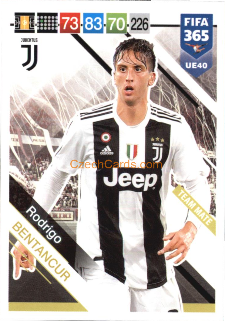 Rodrigo Bentancur 2019 Panini FIFA 365 Adrenalyn XL Update #UE40