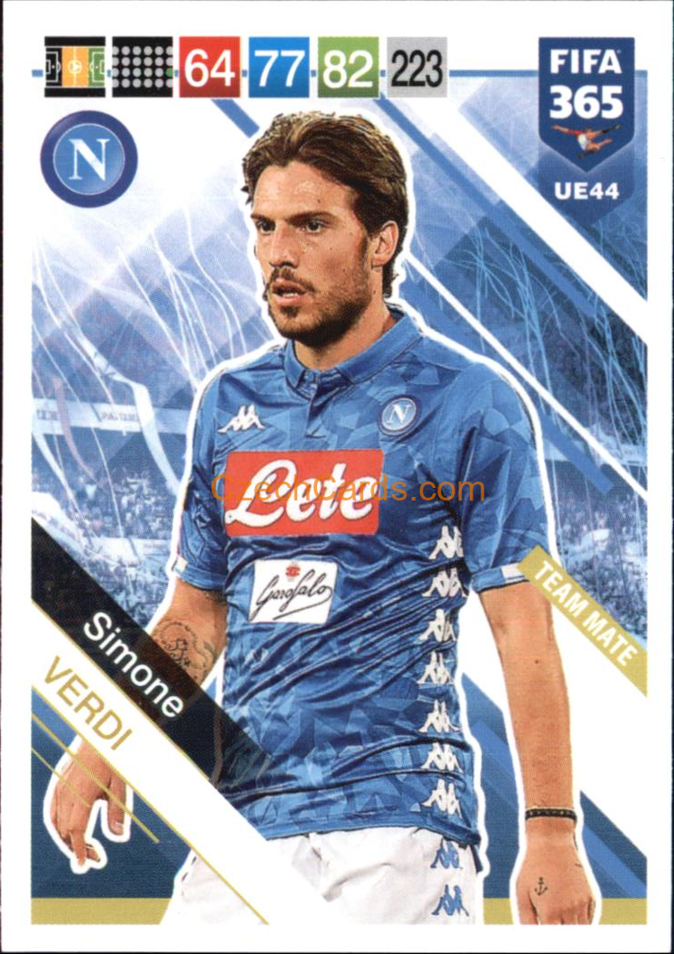 Simone Verdi 2019 Panini FIFA 365 Adrenalyn XL Update #UE44