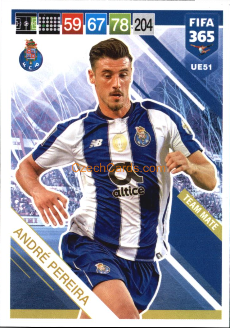 André Pereira 2019 Panini FIFA 365 Adrenalyn XL Update #UE51