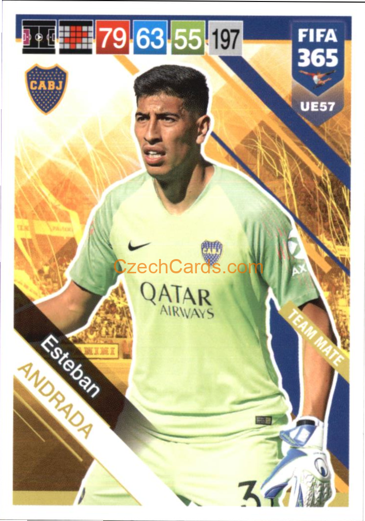 Esteban Andrada 2019 Panini FIFA 365 Adrenalyn XL Update #UE57