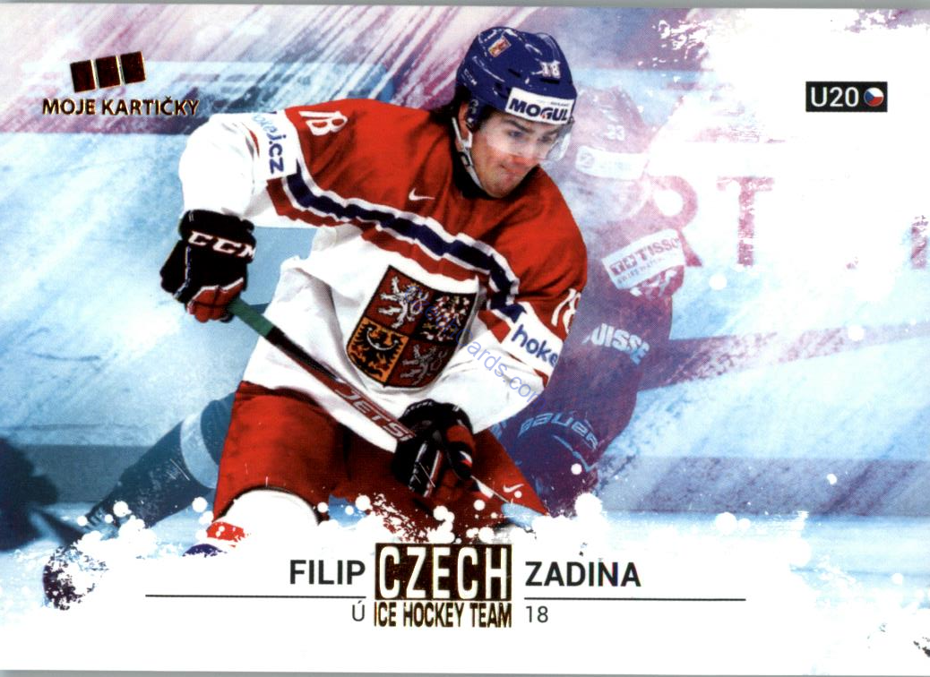 Filip Zadina MK Cards 2018 GOLD /25 #42