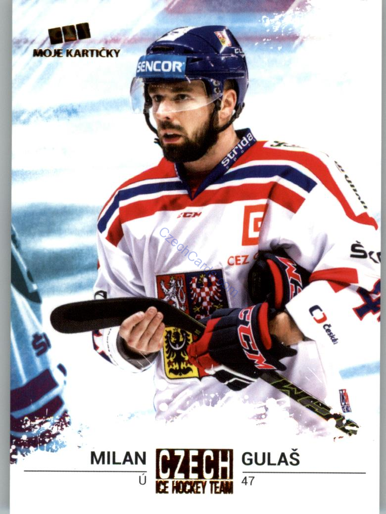 Milan Gulaš MK Cards 2018 GOLD /25 #10
