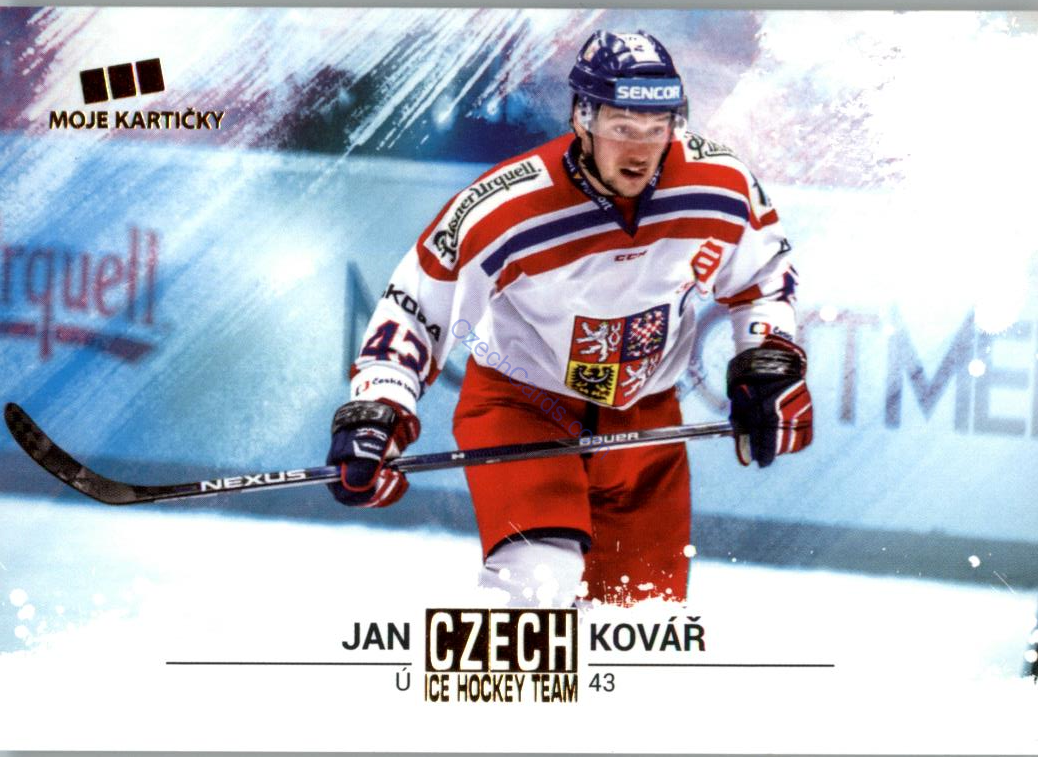 Jan Kovář MK Cards 2018 GOLD /25 #20
