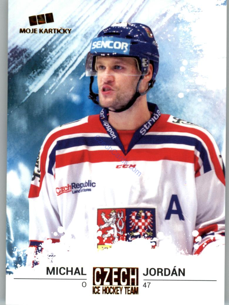 Michal Jordán MK Cards 2018 GOLD /25 #14