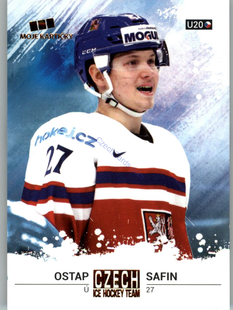 Ostap Safin MK Cards 2018 GOLD /25 #52