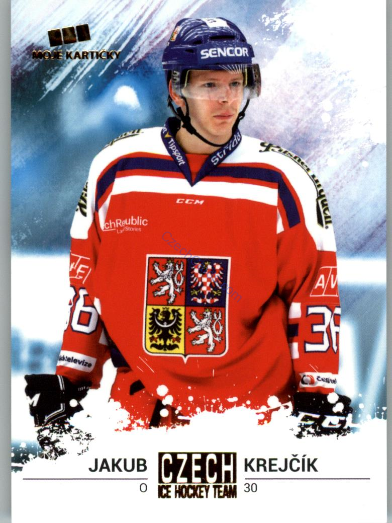 Jakub Krejčík MK Cards 2018 GOLD /25 #21