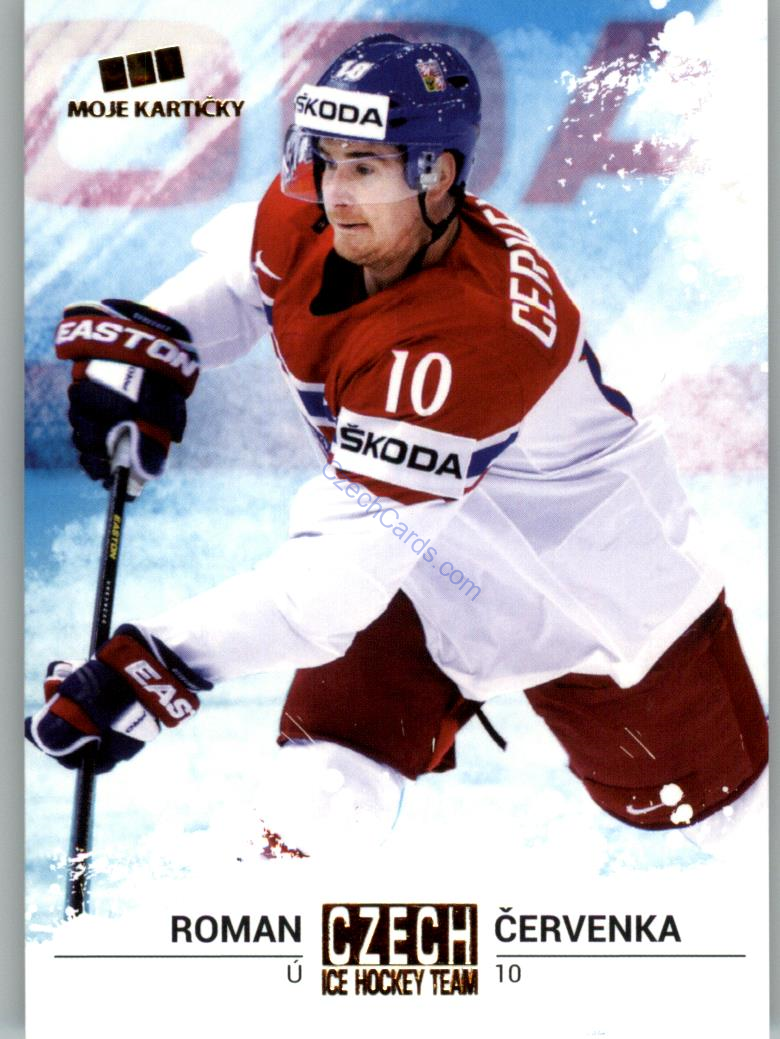 Roman Červenka MK Cards 2018 GOLD /25 #5