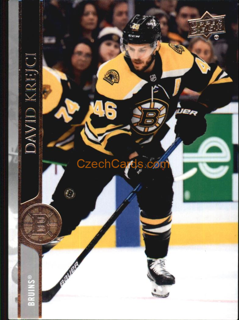 David Krejci 2020/21 Upper Deck #267