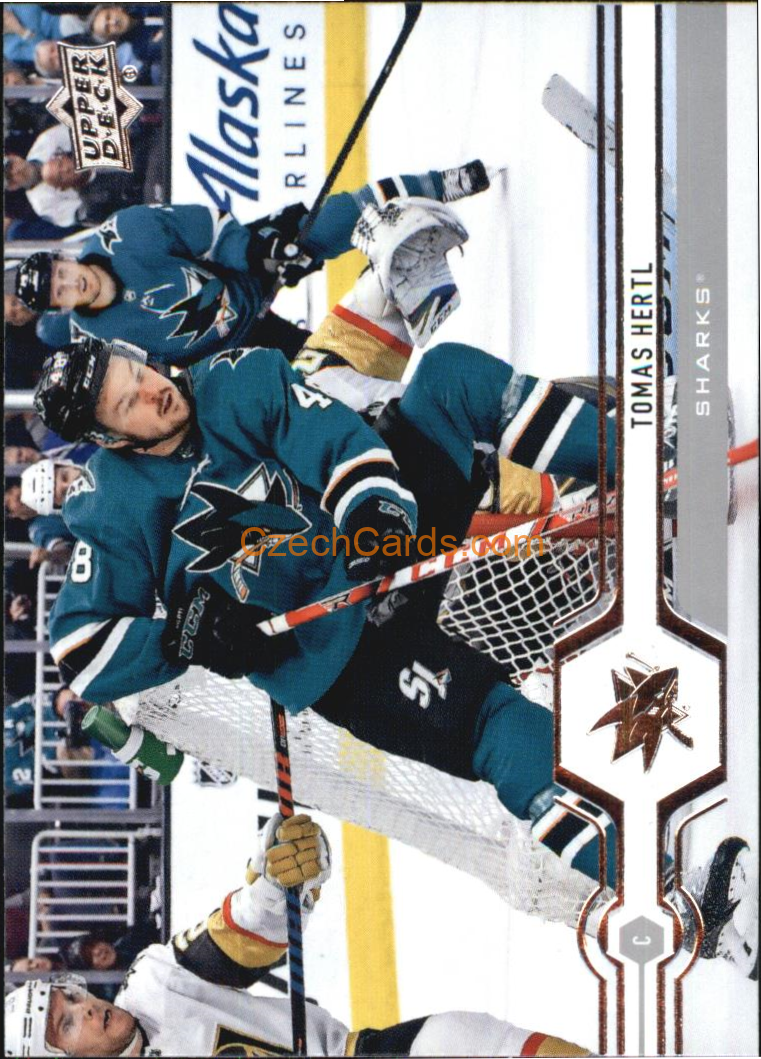 Tomáš Hertl 2019/20 Upper Deck #163