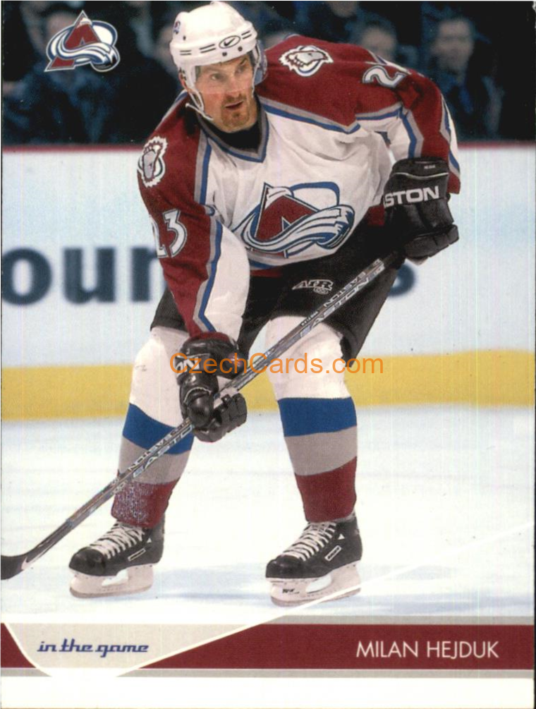 Milan Hejduk 2003/04 In The Game #22